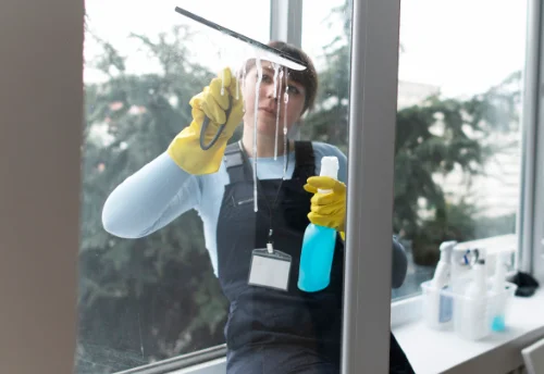 Nettoyage de vitres intérieures et extérieures à Chassieu